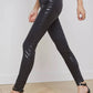 L'Agence - Marguerite Coated High Rise Skinny Jeans