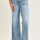 Judy Blue - High Waist Retro Wide Leg Side Seam Jean