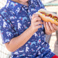 Blue Quail Clothing Co. - Boy's Short Sleeve Shirt Yankee Doodle Dogs