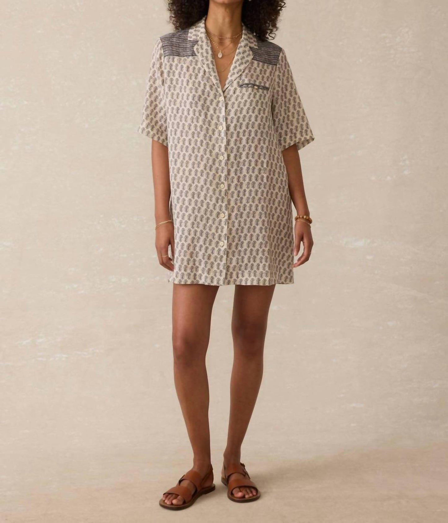 Faherty - Paradise Point Linen Dress