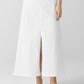 Eileen Fisher - Garment-dyed Organic Cotton Denim A-line Skirt