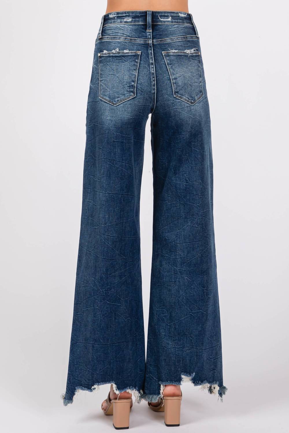 Petra153 - Lyndie Super Stretch Wide Leg Jeans