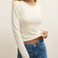 Z Supply - Second Skin Crew Long Sleeve Top