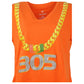 NCAA Miami Hurricanes Womens Short Sleeve Orange Chain 305 Tshirt Tee