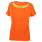 NCAA Miami Hurricanes Womens Short Sleeve Orange Chain 305 Tshirt Tee