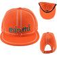 Icon Cap Miami City Florida State Orange Stitch Adult Flat Bill Snapback Hat Cap