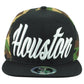 Top Level Houston City Texas State Camouflage Trucker Snapback Adults Hat Cap
