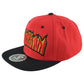 Top Level Arizona State US Adults Men Fire Flames Red Black Snapback Hat Cap