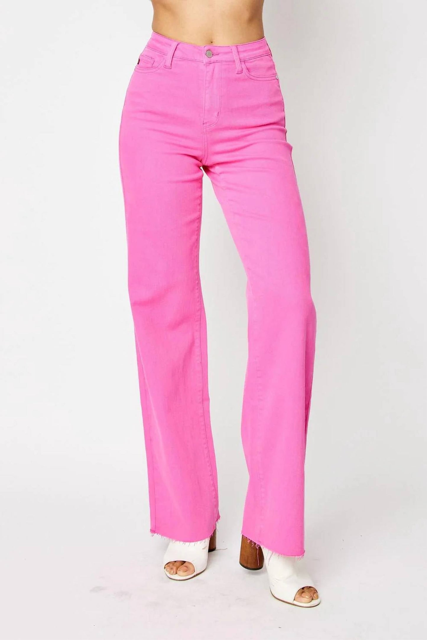 Judy Blue - High Waist Garment Dyed 90's Straight Jeans