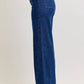 Judy Blue - Retro Wide With Patch Pockets And Twisted Seams Jean