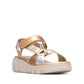 Xti - Women's Faux Leather Open Toe Sandals