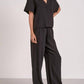 Elan - Beachy Gauze V-neck Top