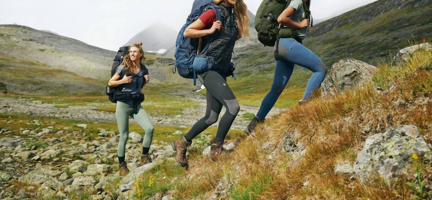 फ़्जाल्रावेन - अबिस्को ट्रेकिंग टाइट्स हाइकिंग पैंट्स