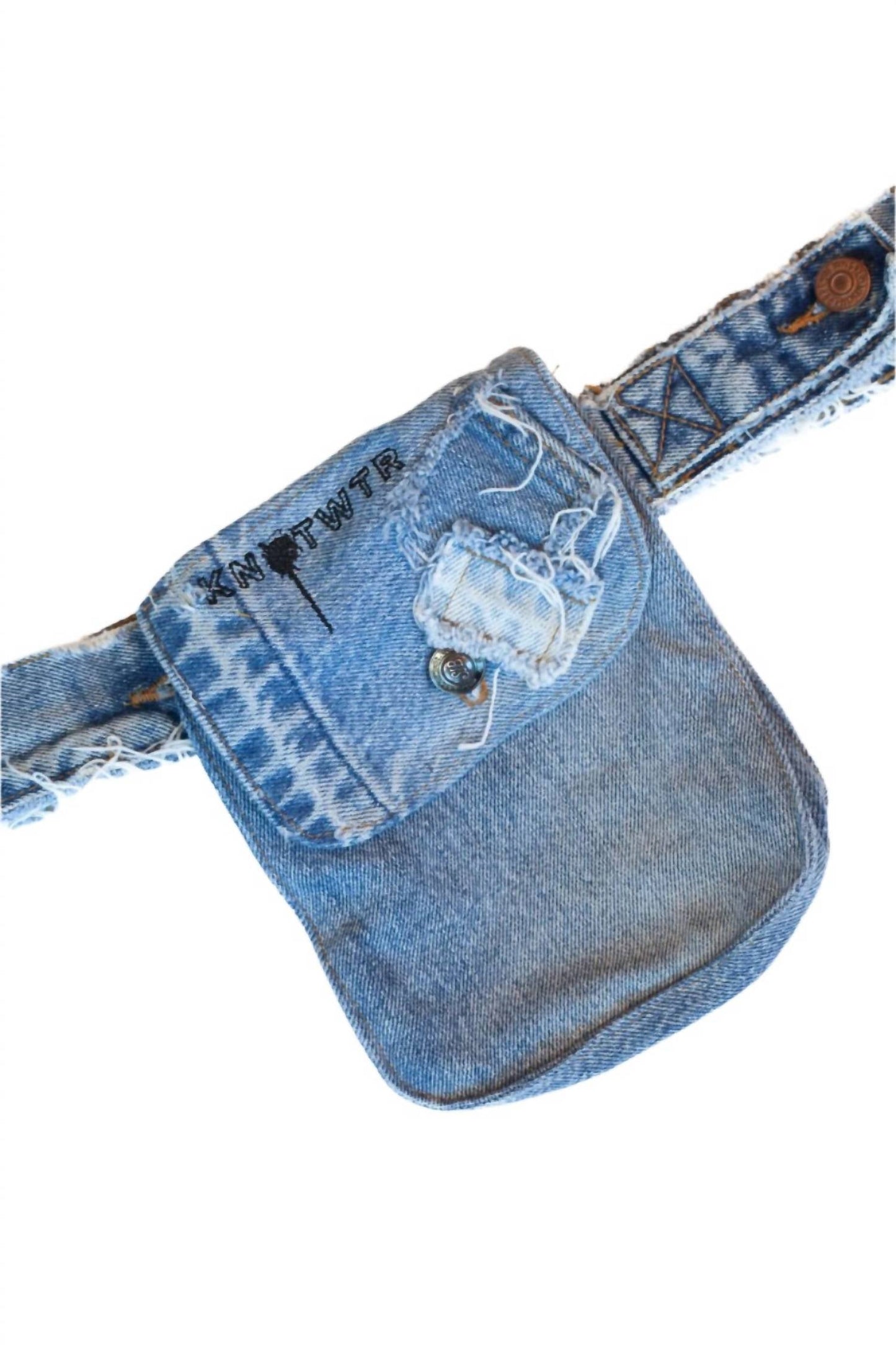 Knotwtr - Kangaroo Denim Belt Pouch