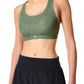 Sweaty Betty Ultra Run Sports Bra - Heath Green