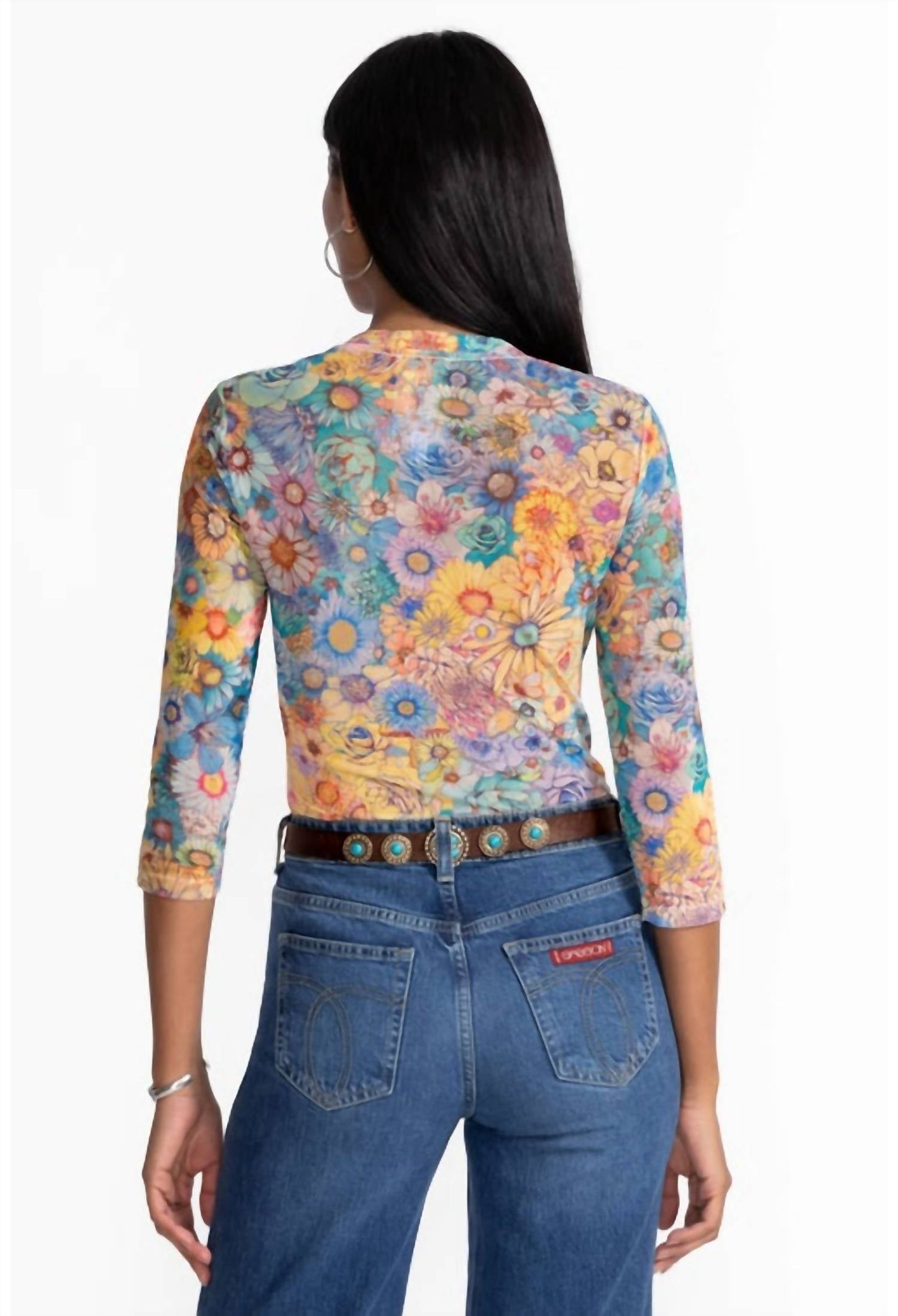 जॉनी वाज़ - नताली 3/4 मेश टी