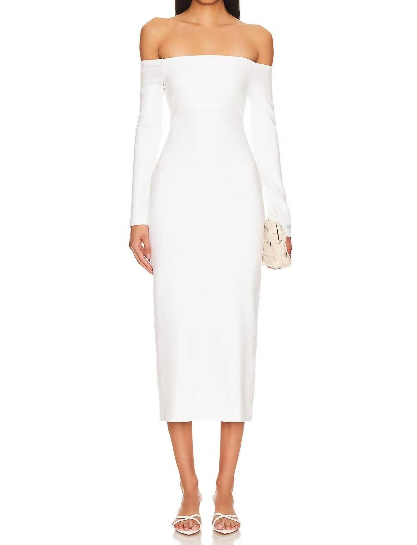 Enza Costa - OFF-SHOULDER ANKLE DRESS