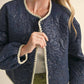 &Merci - NOELLE BOW EMBROIDERED JACKET