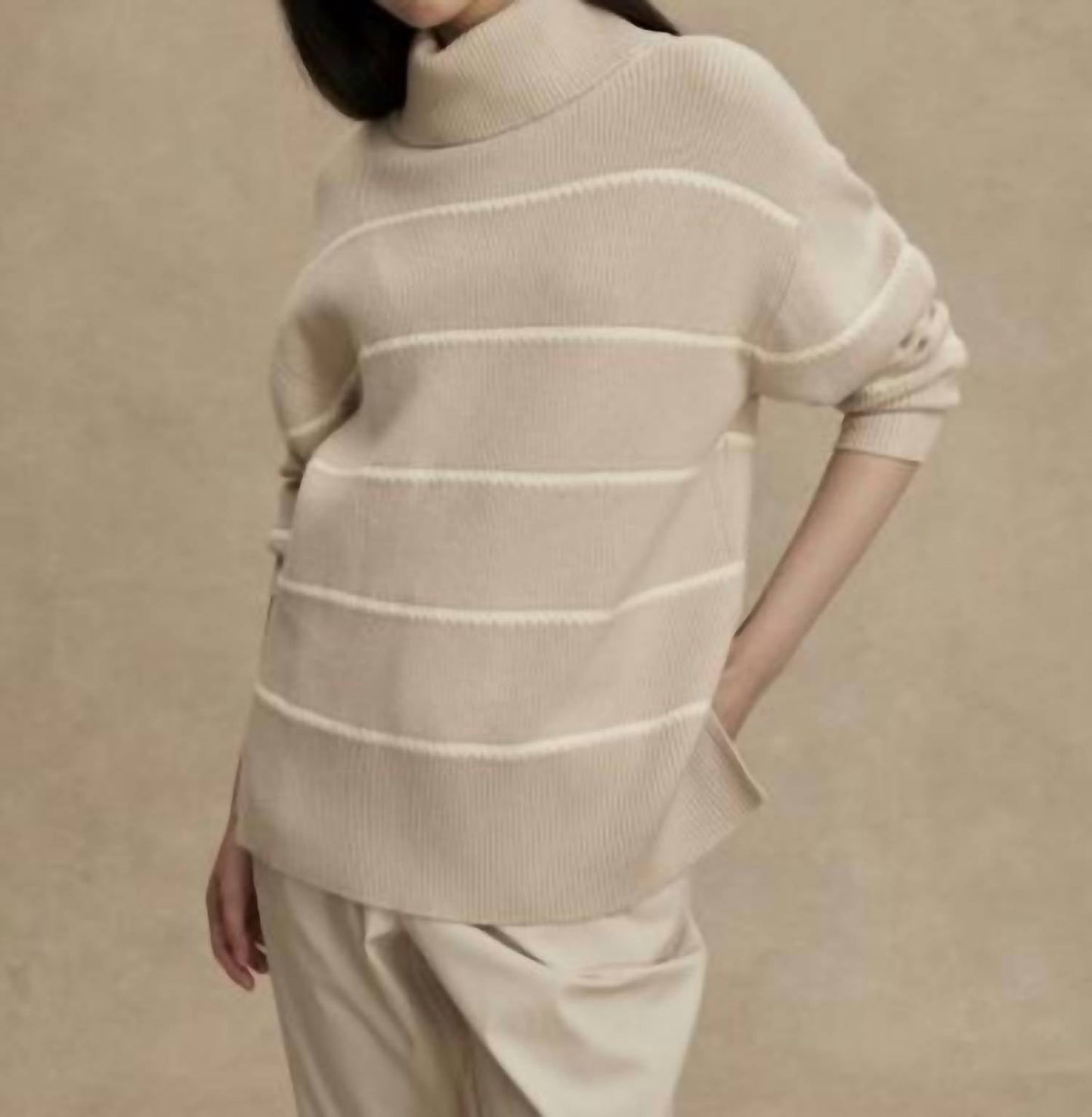 Varley - Hamish Stitch Knit Sweater