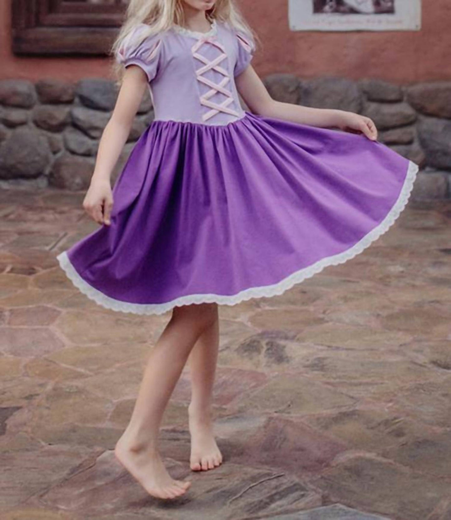 Only Little Once - Rapunzel Ballroom Gown
