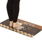 2-Pack Premium Comfort Kitchen Mats (Vintage Coffee)