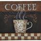 2-Pack Premium Comfort Kitchen Mats (Vintage Coffee)