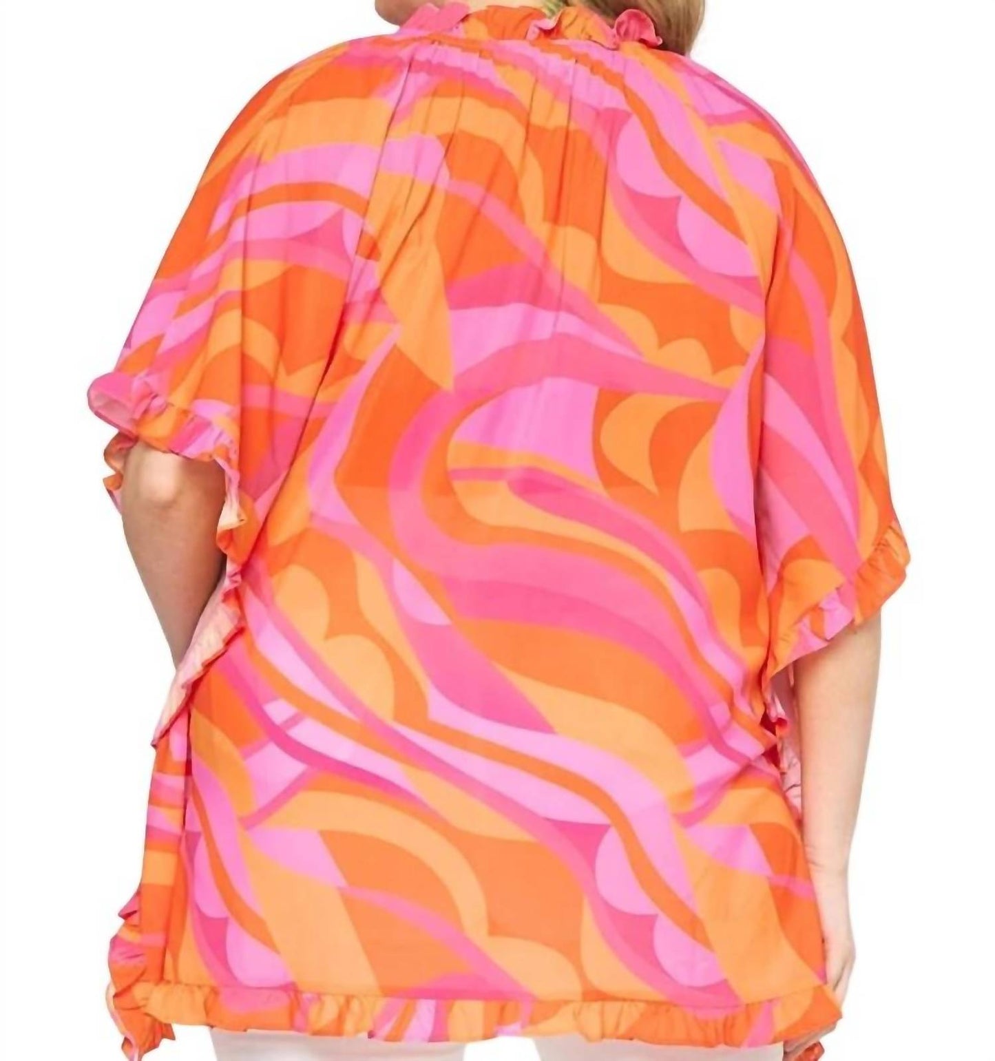 Entro - Kati Ruffles Tunic - Plus