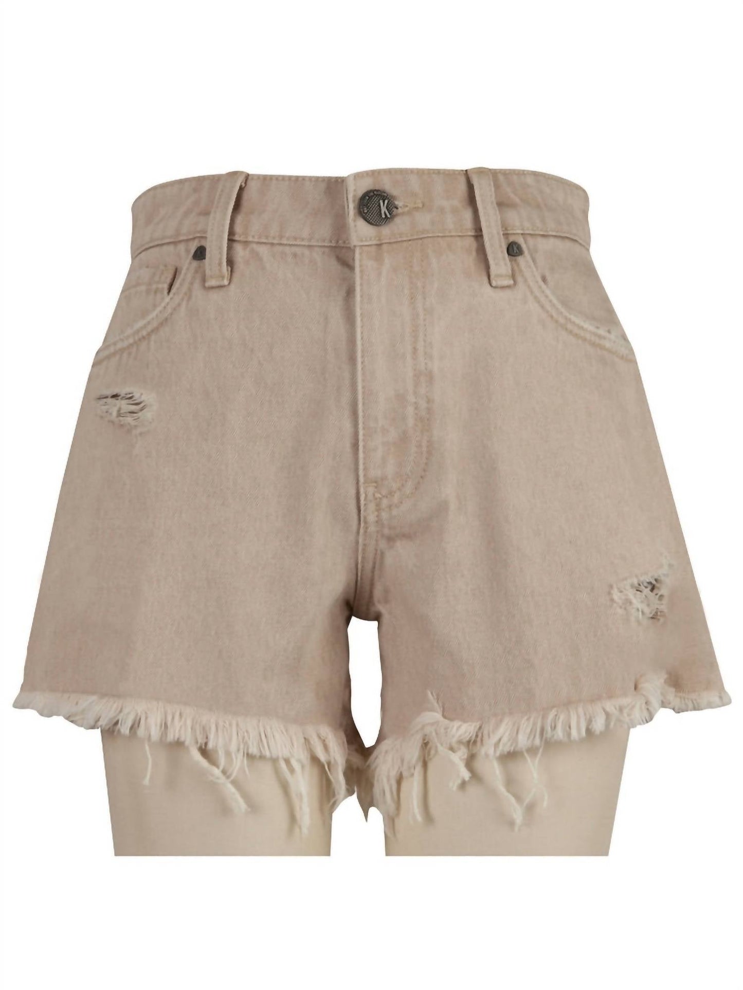 Kut From The Kloth - High Rise Long Denim Short
