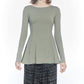 Matthildur - Atarah Peplum Long Sleeve Top
