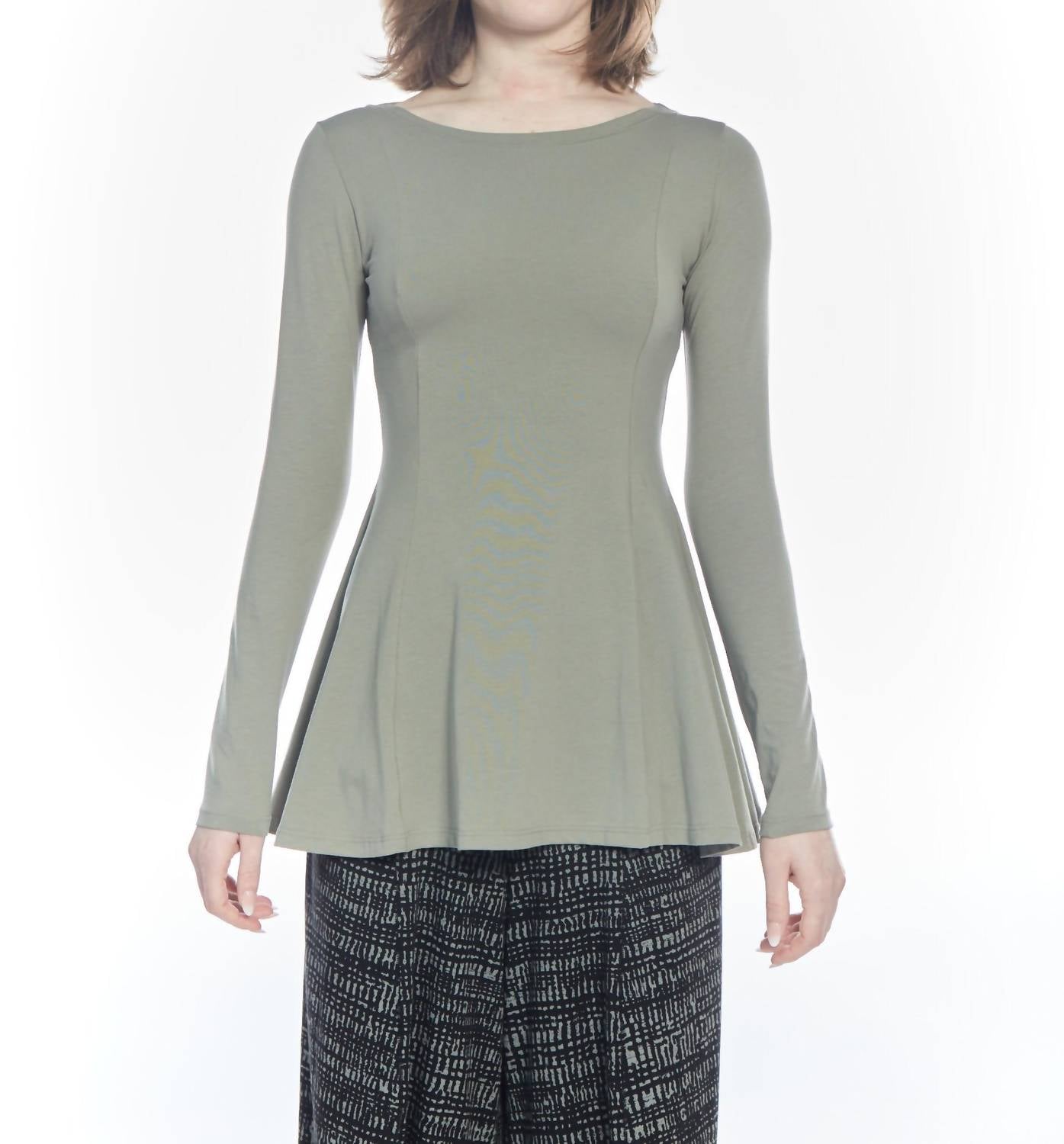 Matthildur - Atarah Peplum Long Sleeve Top