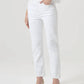 Agolde - Riley High Rise Straight Cropped Jeans