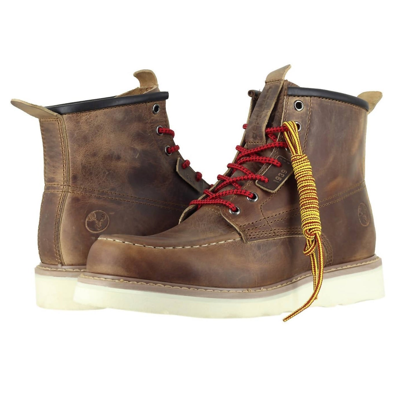 Berrendo - Men's Moc Wedge Steel Toe Work Boots