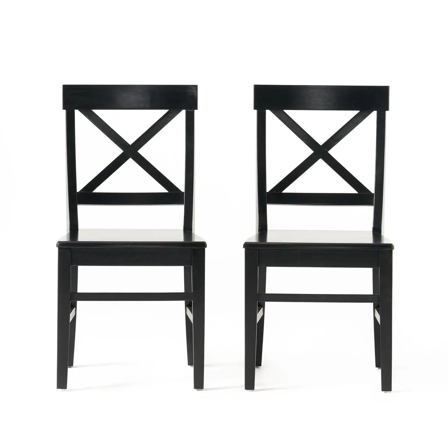 Plethora Dining Chair With X-Shaped Back (Set of 2)