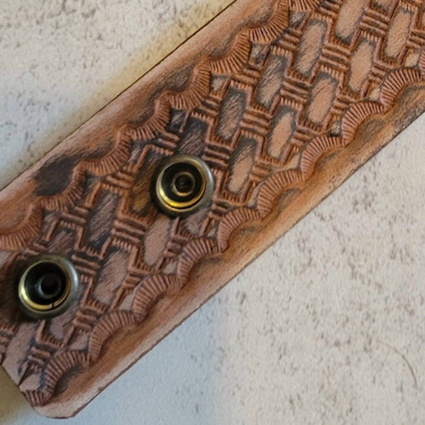 A Rare Bird - Women's Hand Tooled Leather Bracelet