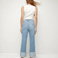 Veronica Beard - DYLAN HIGH RISE STRAIGHT LEG JEANS