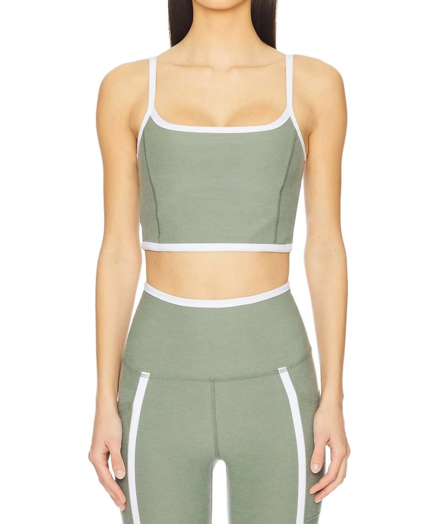 Beyond Yoga - Space Dye New Moves High Cropped Tank Top