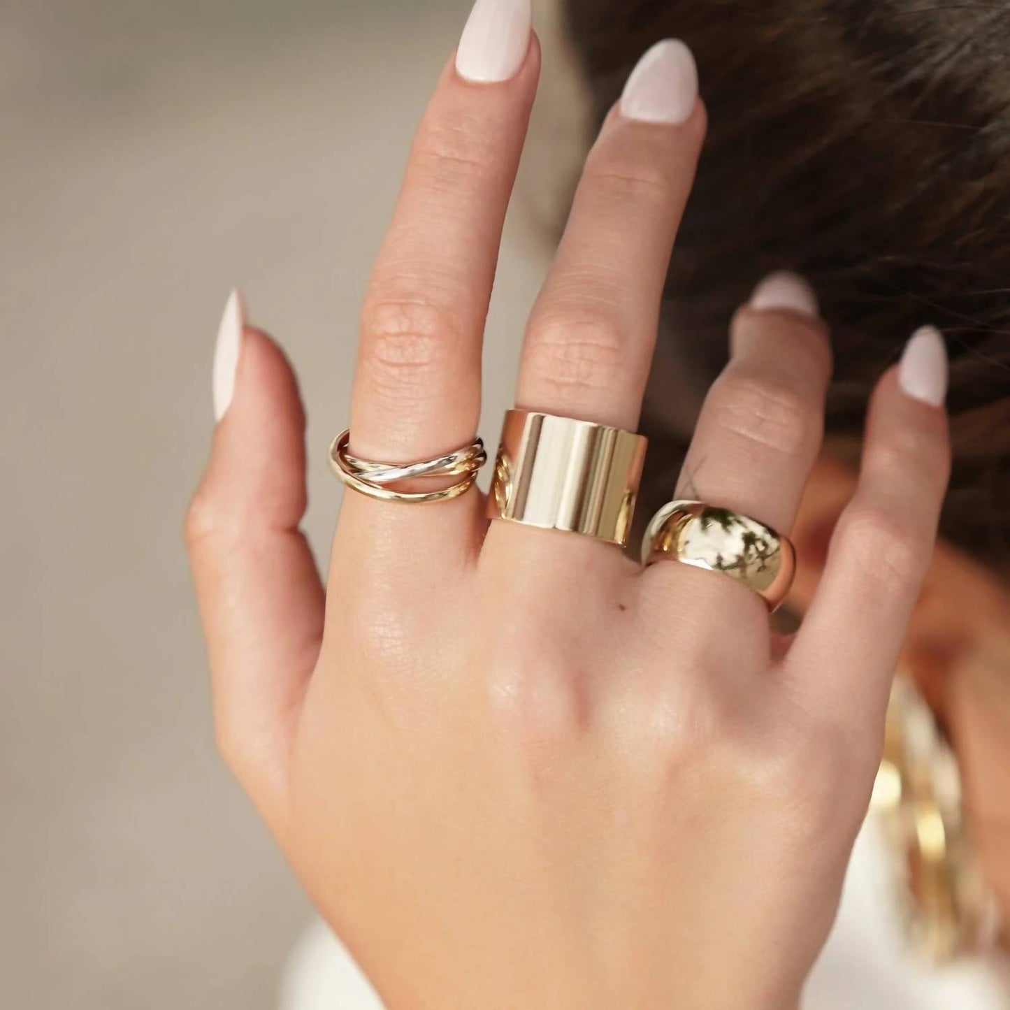 Eklexic - Thick Flat Ring