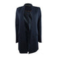 Calvin Klein Women s Textured Topper Jacket (2  Navy)