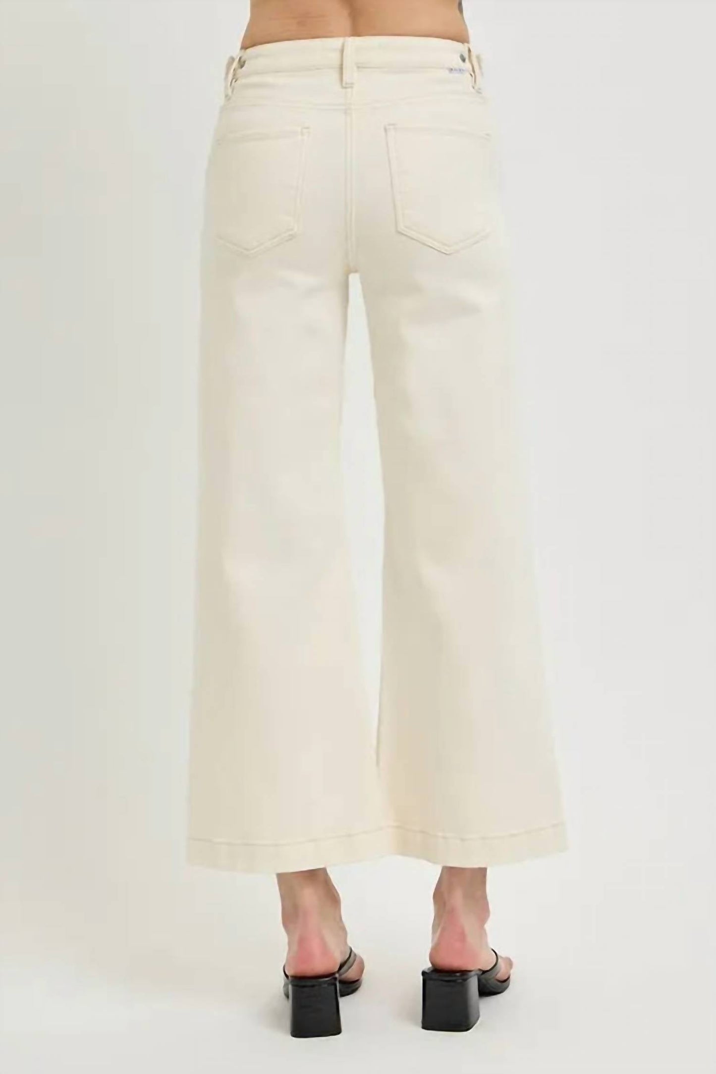 Risen - Full Size Tummy Control Cropped Bootcut Jeans Plus Size