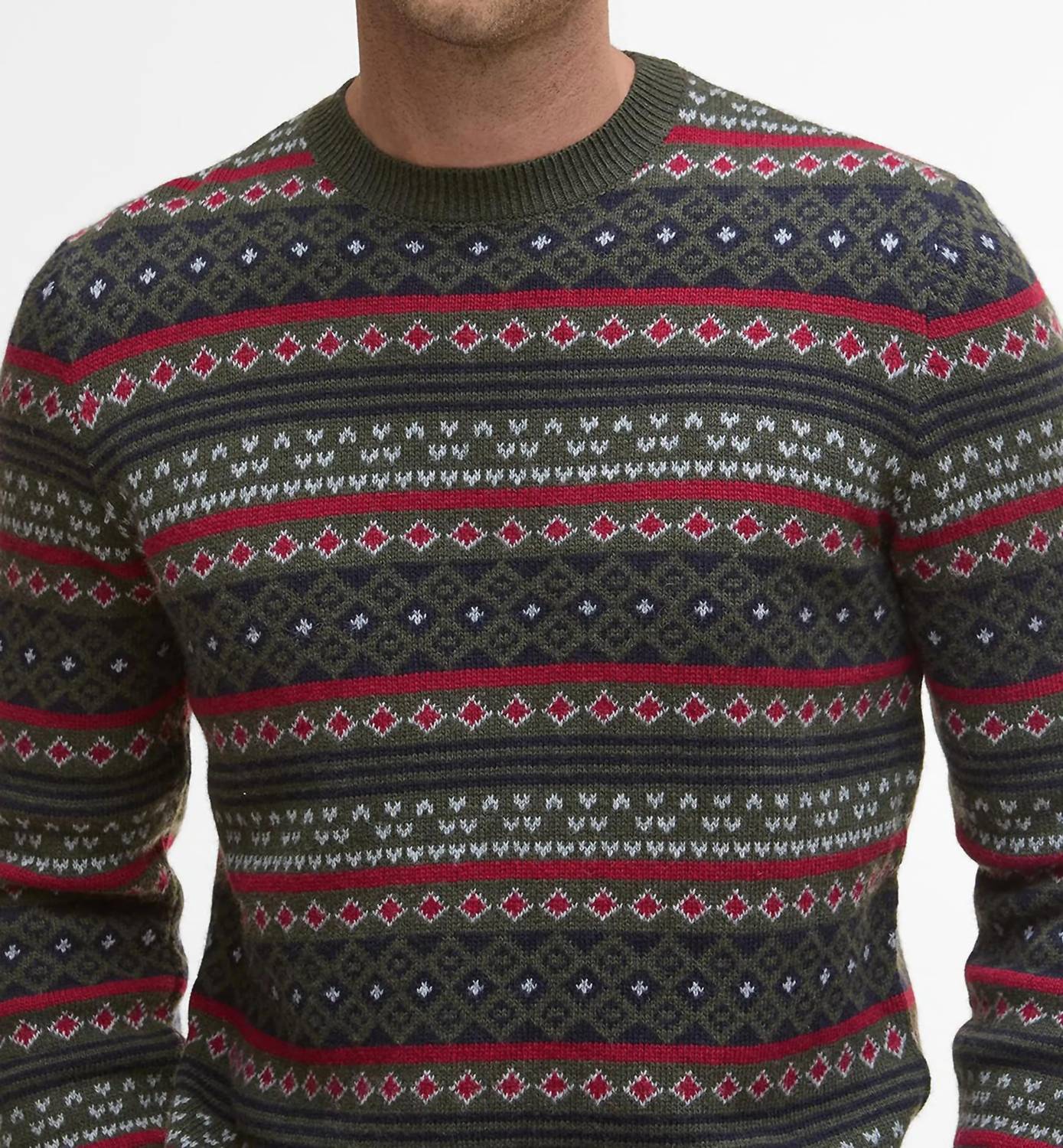 Barbour - Fairisle Crewneck Sweater