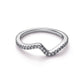 Pandora - Women's Sparkling Wave Ring