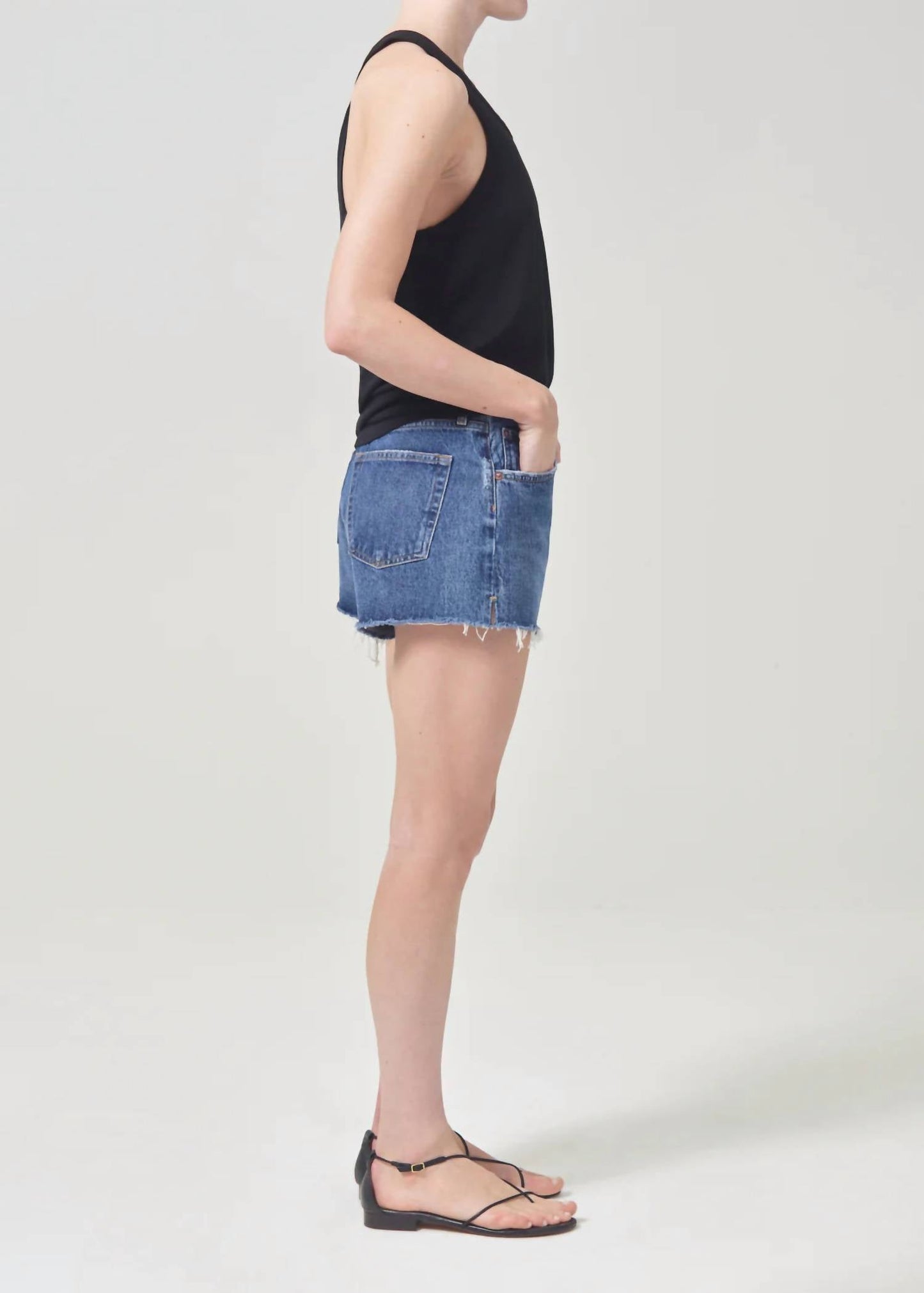 Agolde - Parker Short With Slit