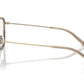 Tory Burch - Women's Transparent Square Non-polarized Eyeglasses