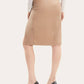 Theory - High Waist Side Slit Skirt
