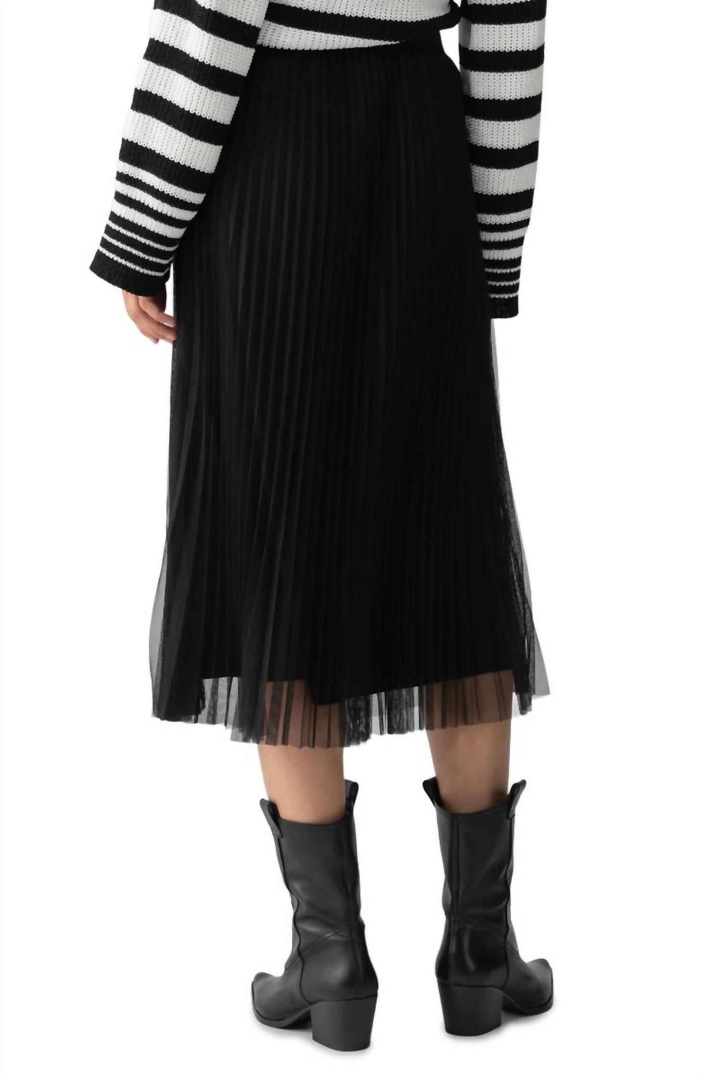 Sanctuary - Cool Tulle Pleated Skirt