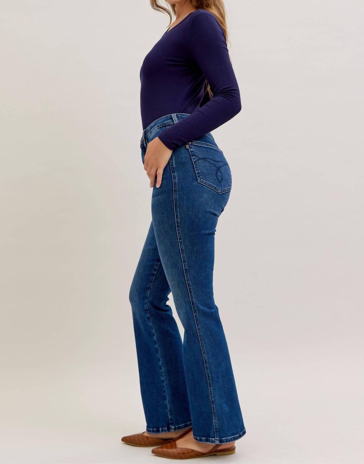 Judy Blue - High Waist Tummy Control Bootcut Jeans