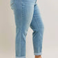 Judy Blue - Cool Denim Cuff Boyfriend Jeans