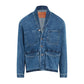 Current/Elliott - Denim Button Down Blazer