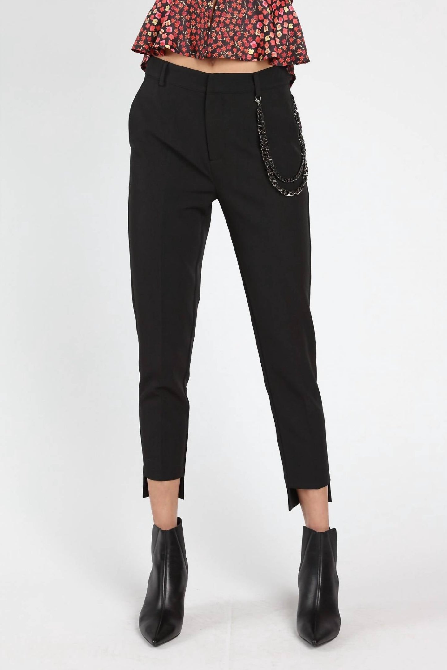 124 Voltaire - Peg Leg Chain Pants