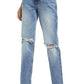 Good American Good '90s Icon High Waist Straight Leg Jeans in Indigo065  Size 14